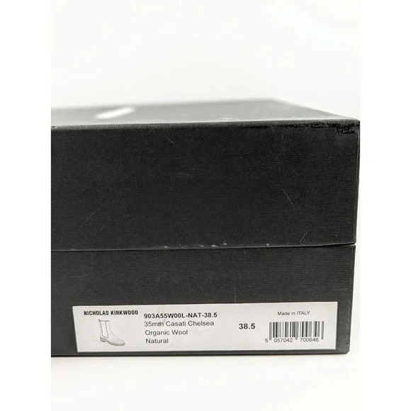 Nicholas Kirkwood Casati Pearl-Embellished Ankle Boots Size 38.5 EU MSRP $1,389 - Picture 11 of 11